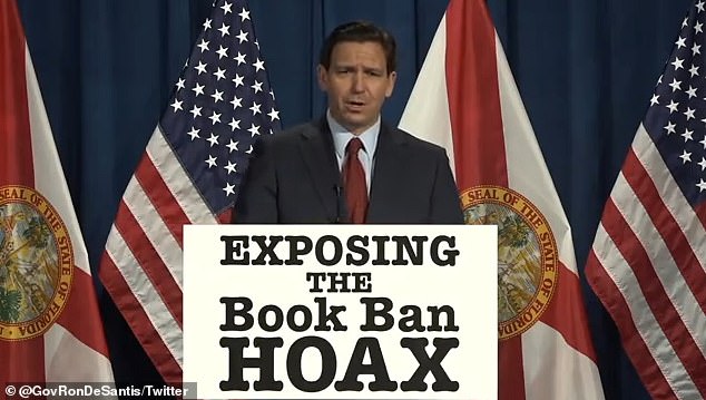 Ron DeSantis exposes the pornography in school books: Florida Governor details sexually explicit scenes available to kids - and vows to fight teachers and ban them from the classrooms