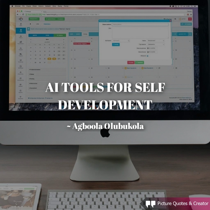 AI TOOL S FOR SELF DEVELOPMENT 