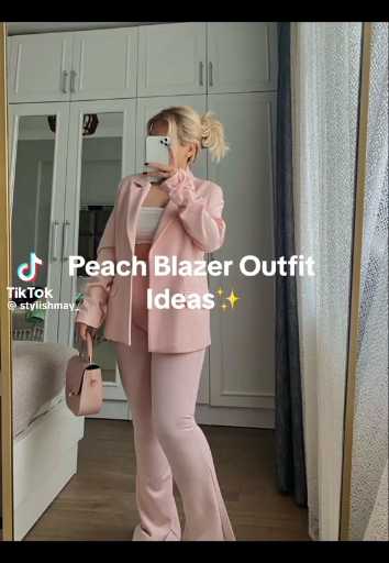 Peach blazer outfits ideas 

Cc: Stylishmay

Follow