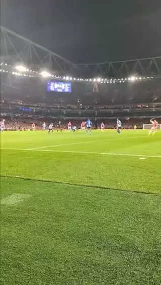  Leo under the Emirates Stadium lights
cc: