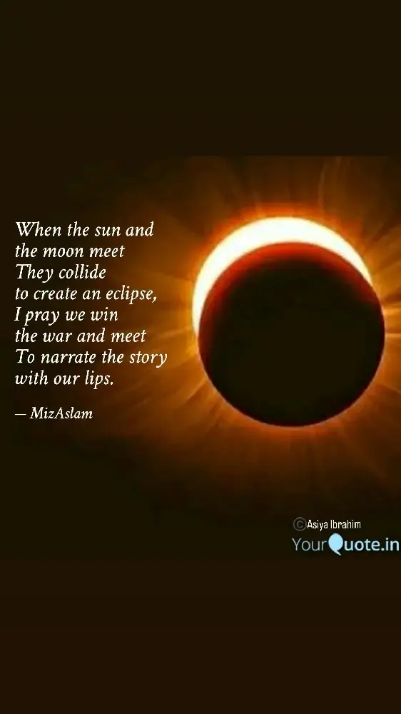 The eclipse 