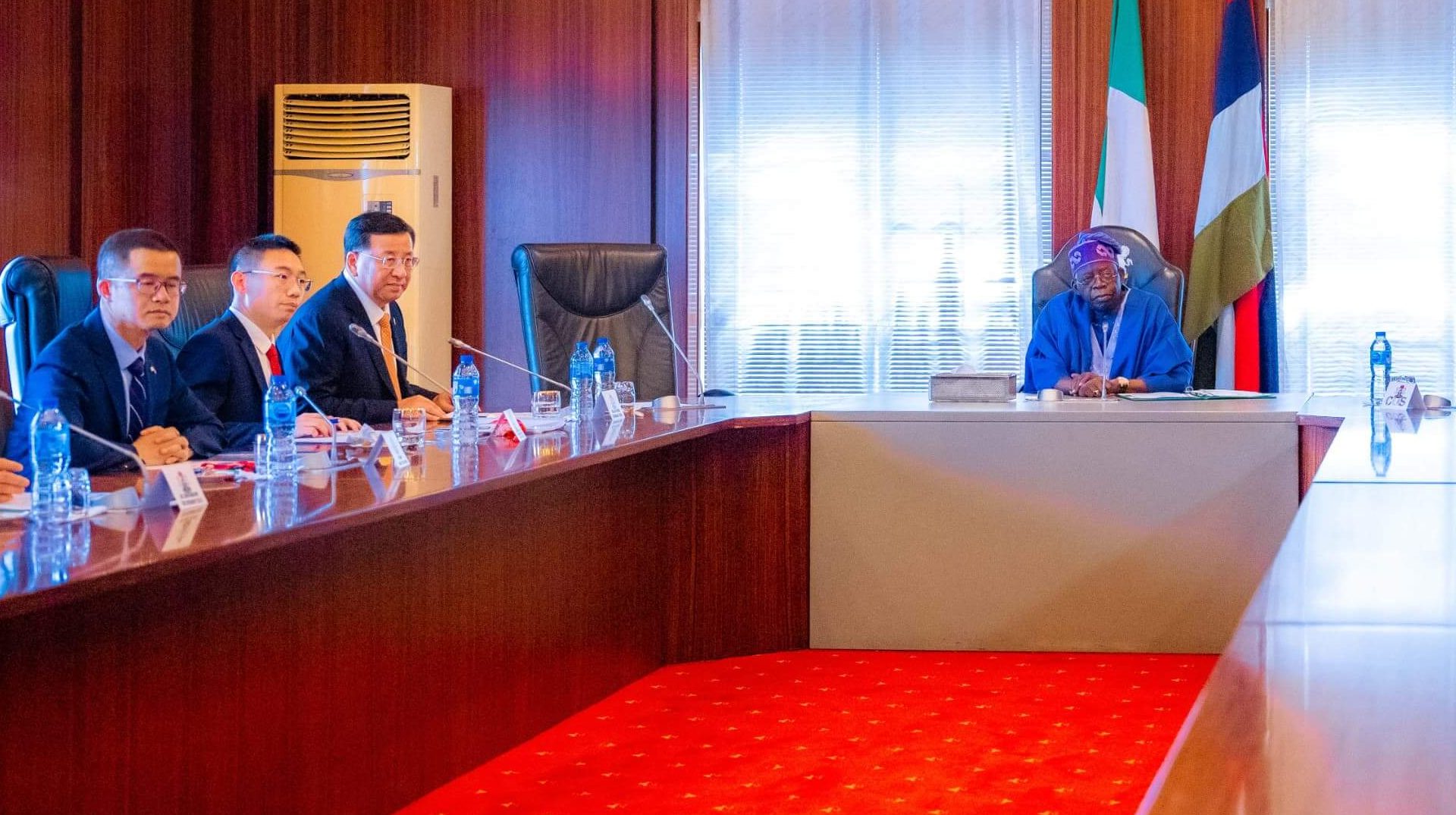 Tinubu to Chinese executives: Your investments are safe