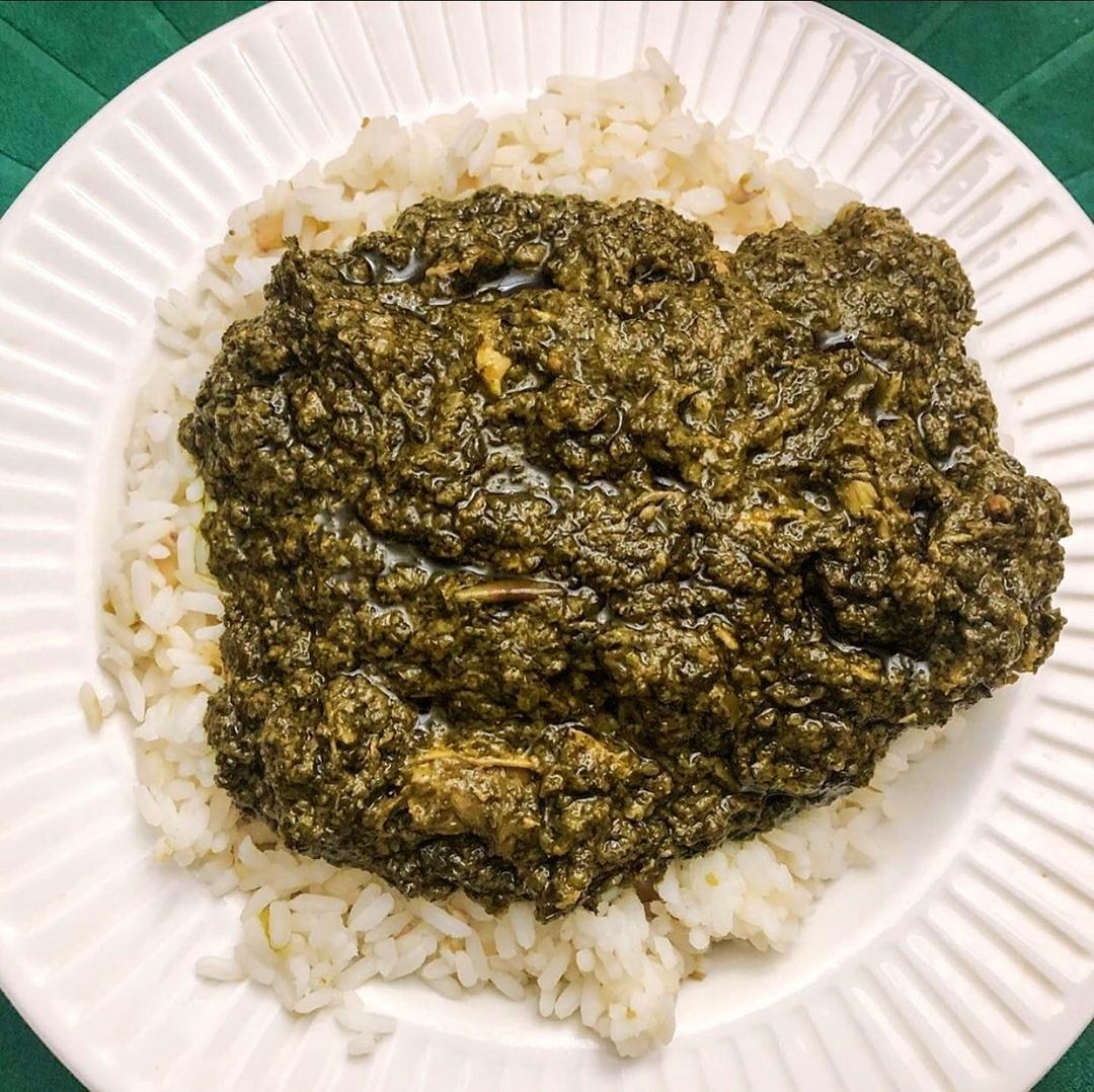 This is Cassava leaf sauce