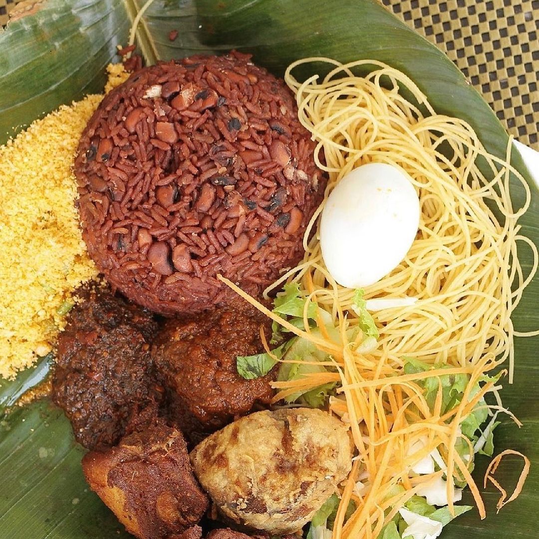 Waakye - Ghanaian dish