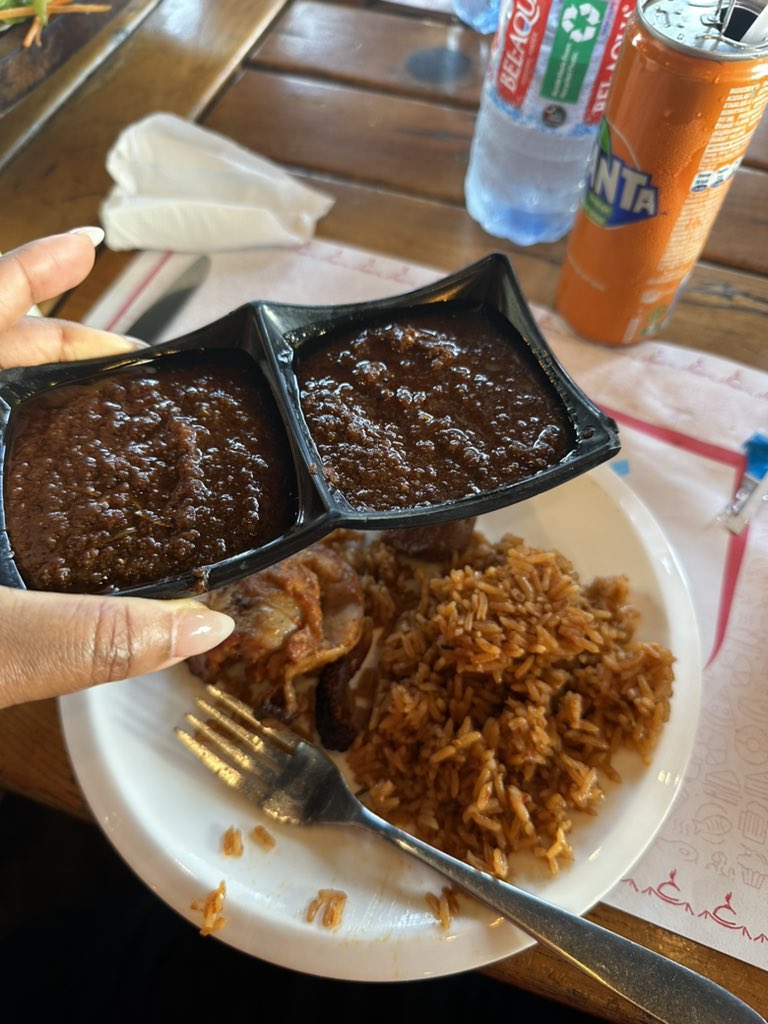  Ghana Jollof with sweet shito