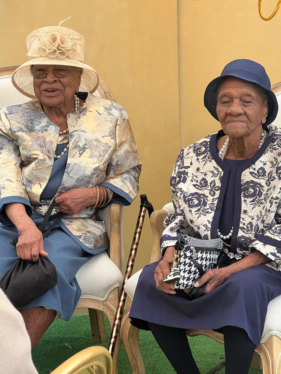 South African Woman Shares Photos of  Her Grandmother at 97 and Grandma's sister at 100