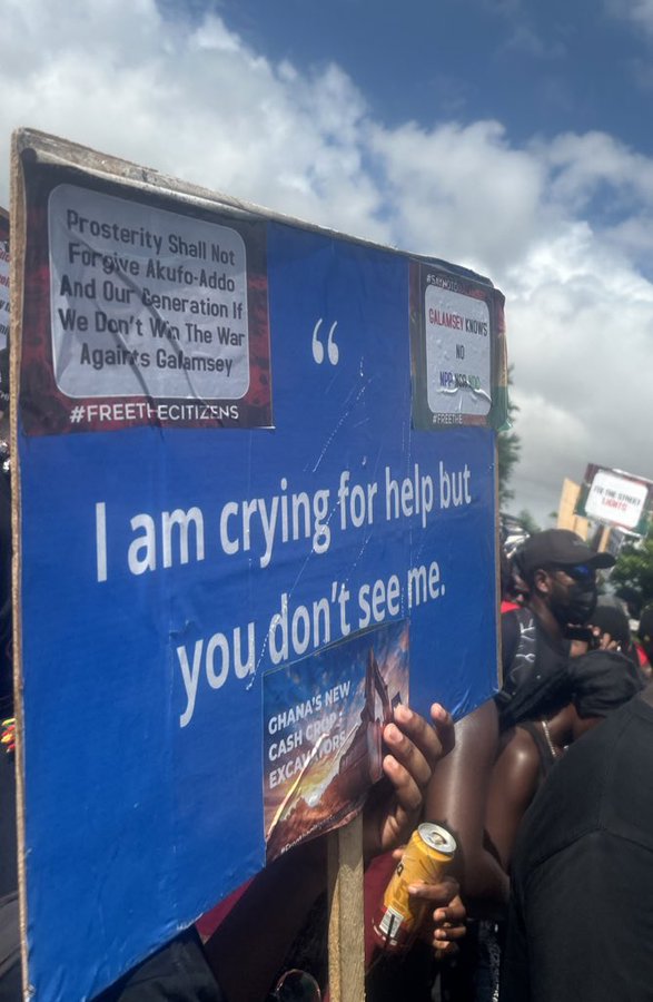 Ghana Protestors 