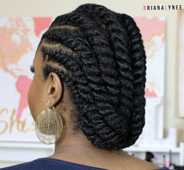 How to Braid/Flat Twist Your Natural Hair: Quick & Easy Guide! 