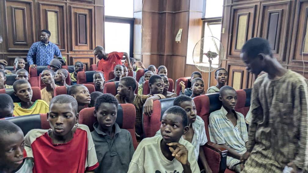 #EndBadGovernance Teenage Protesters | Minors collapse in court as Tinubu Administration arraigns 76 