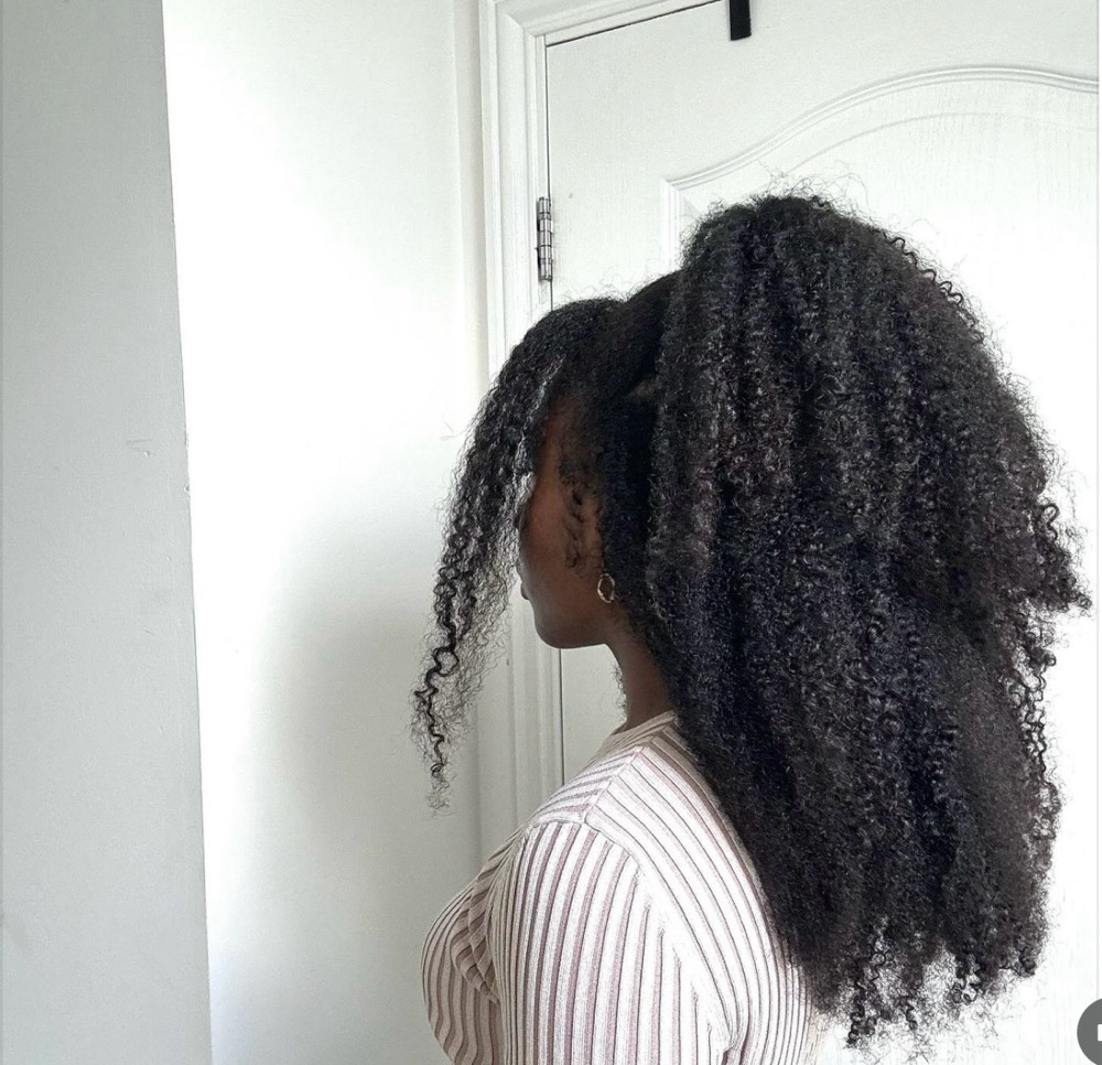 Tips for long natural African hair 