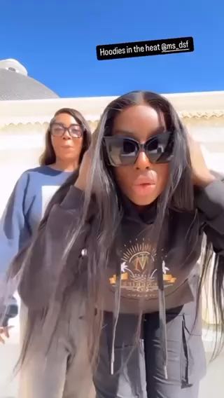  Tiwa Savage and Ms DSF via her