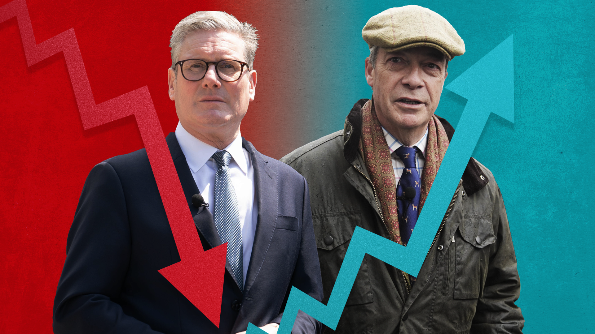 Labour's polling collapse is historic - but Nigel Farage has overseen a bigger one