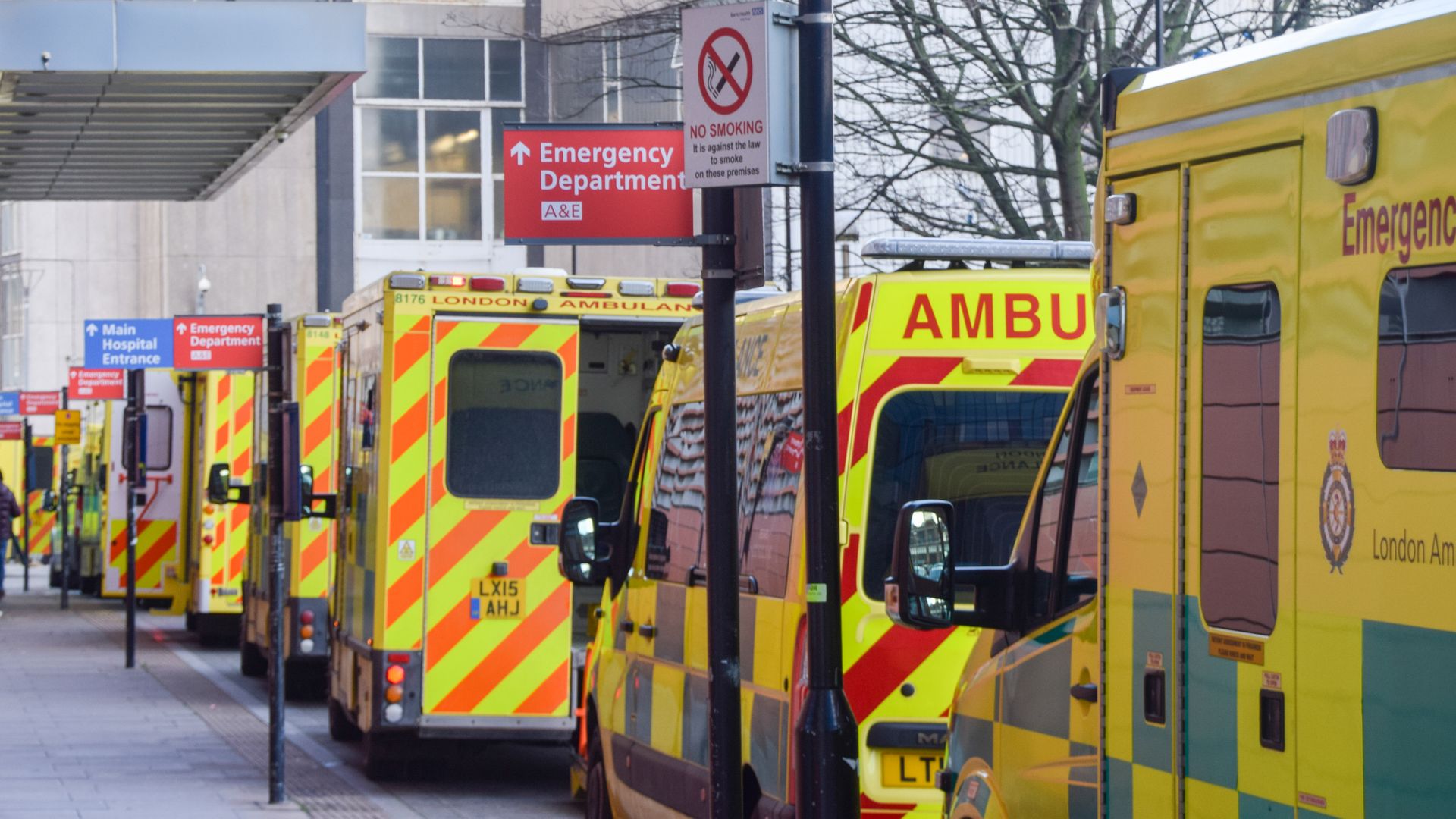 Top medic sounds alarm as 'quad-demic' leaves A&E departments full