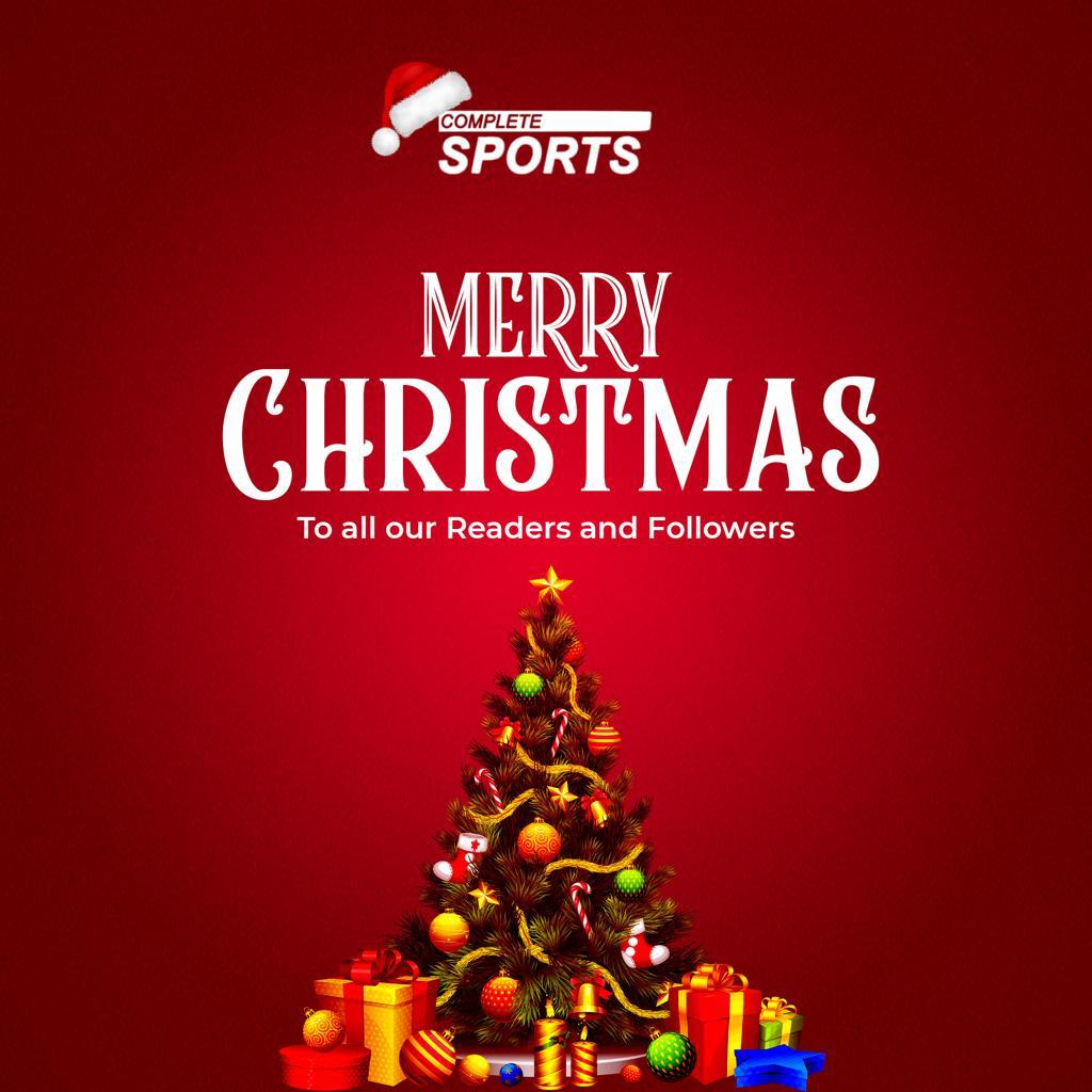 Complete Sports Wishes You  Joyful Christmas And Prosperous New Year!