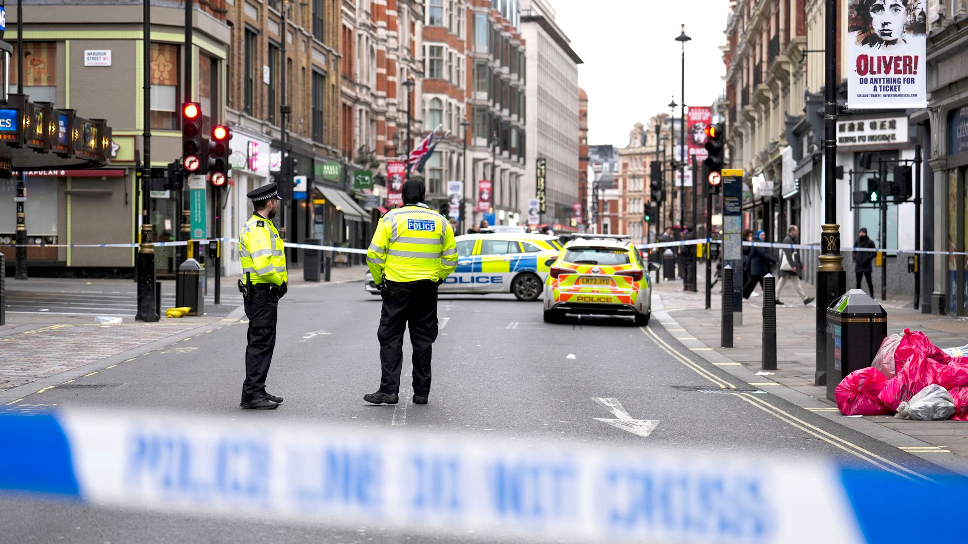 Man charged with attempted murder after group hit by car in London's West End on Christmas Day