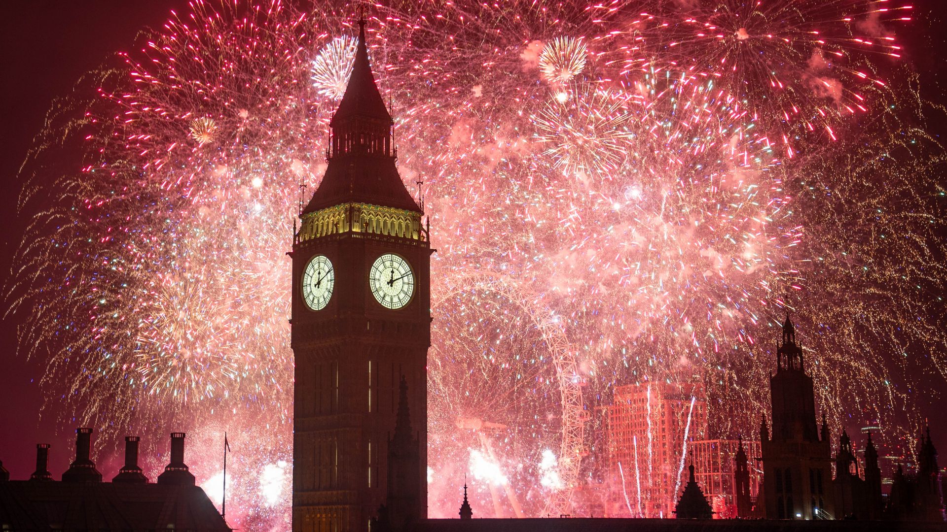 UK bursts into 2025 with spectacular fireworks display as world cities party into New Year