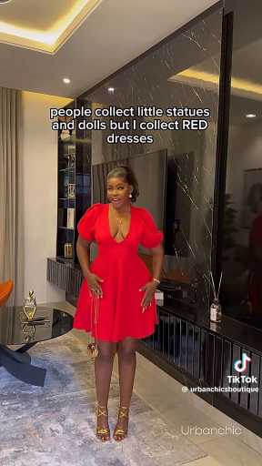 Which of the orange dresses is your