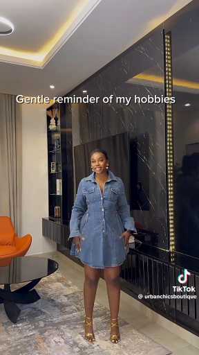 Denim dress outfit idea 

Cc:Urbanchicboutique

Follow our