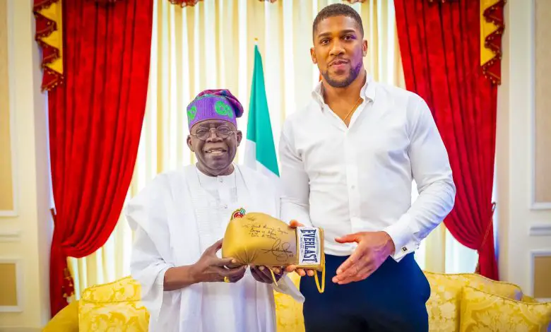 Hes A True Champion, Worthy Ambassador Of Nigeria Tinubu Hails Joshua