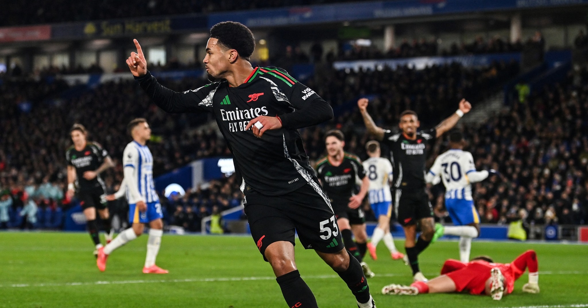 EPL: Brighton dim Arsenals title hopes as Chelsea fumble against Palace