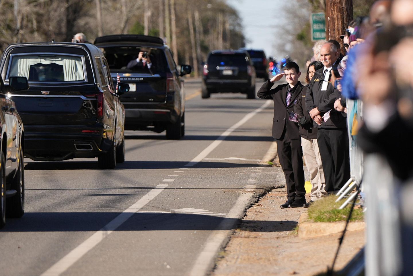 Jimmy Carter's flag-draped casket is on its way to Atlanta as 39th president's state funeral begins