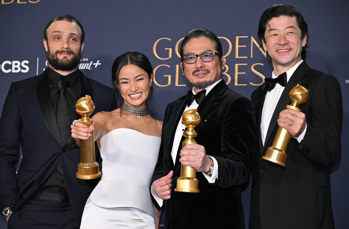 Hollywood stars glitter at Golden Globes