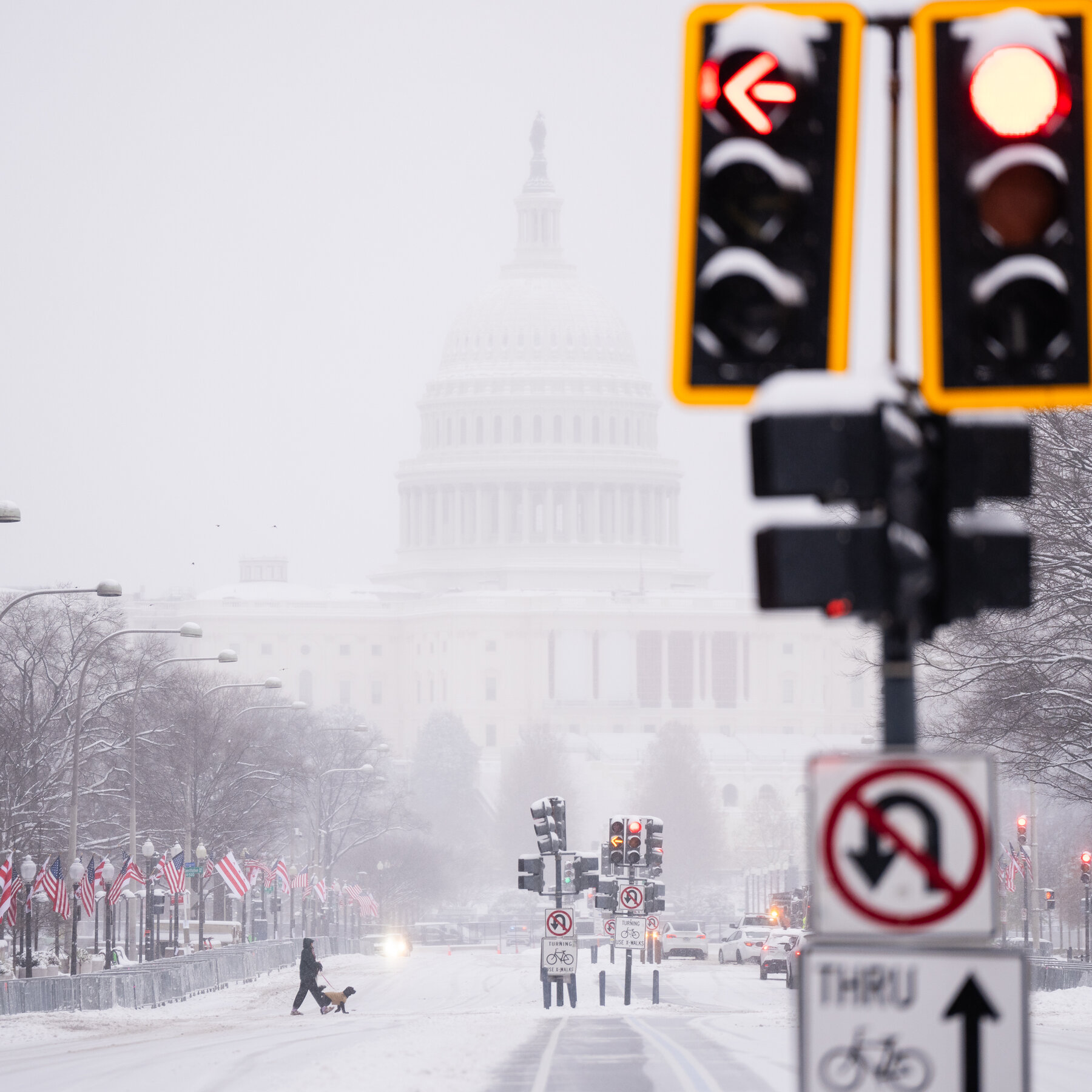 Scenes From the First Major Winter Storm of 2025