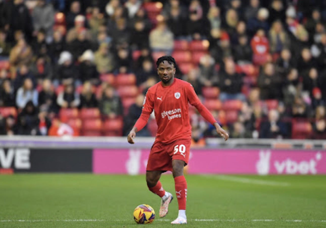 Nwakali Celebrates Barnsleys Win Over Crawley Town