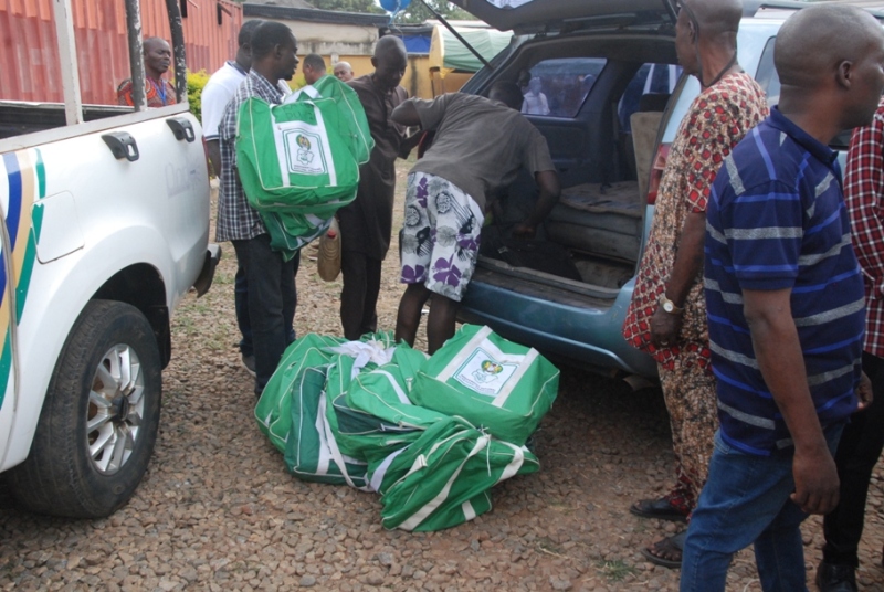 Ondo distributes sensitive materials for LG election