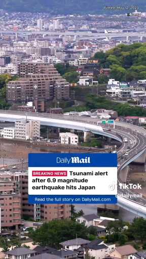 JAPANESE AUTHORITIES ISSUE TSUNAMI ALERT