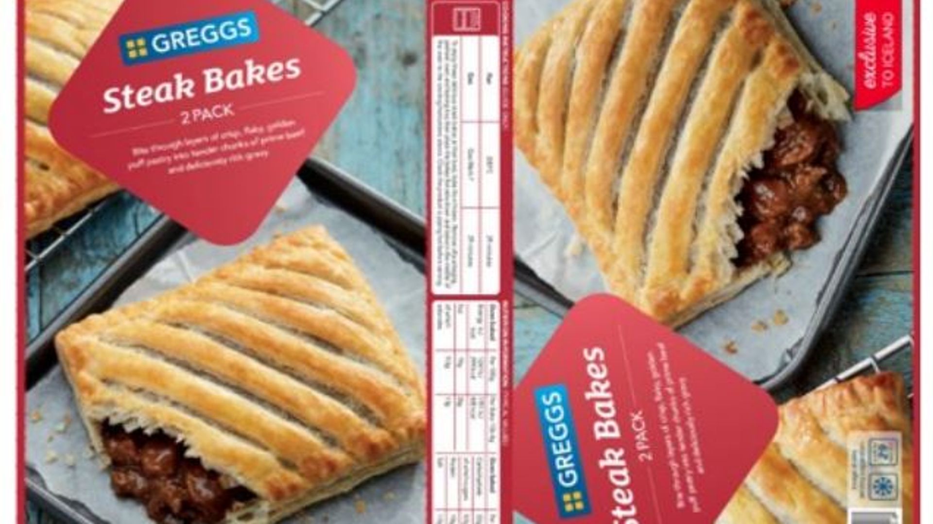 Greggs recalls packs of steak bakes after error