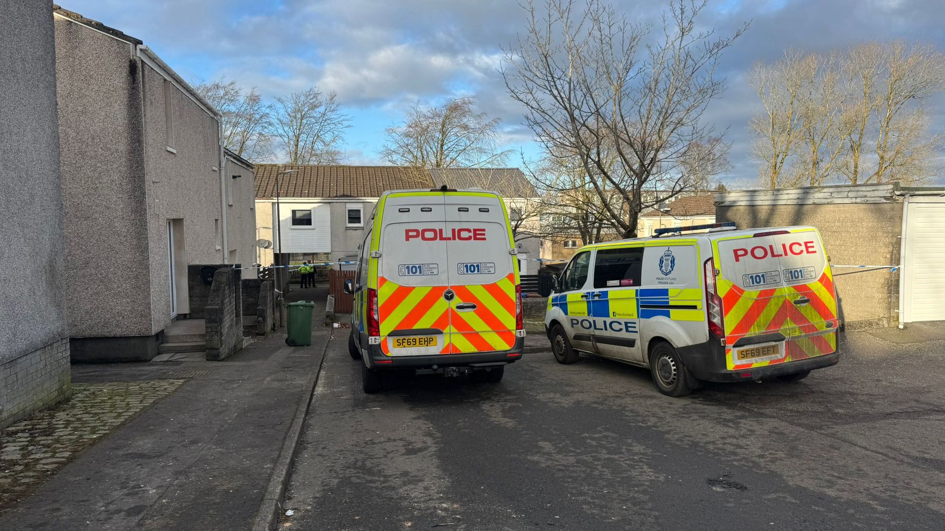 Six-year-old girl and man found dead inside house as police launch probe