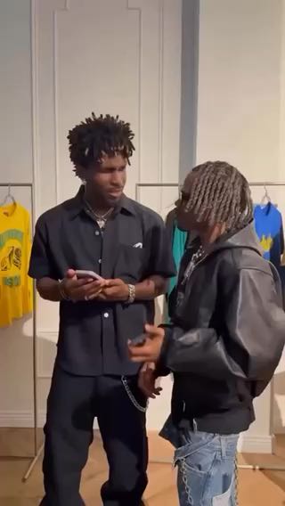  CKay and Saint Jhn at the Paris