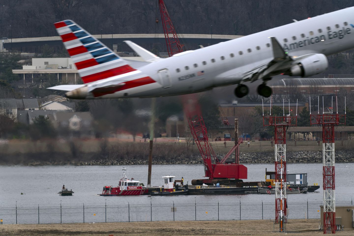 Reagan airport workers charged with leaking video of deadly plane-helicopter collision to CNN