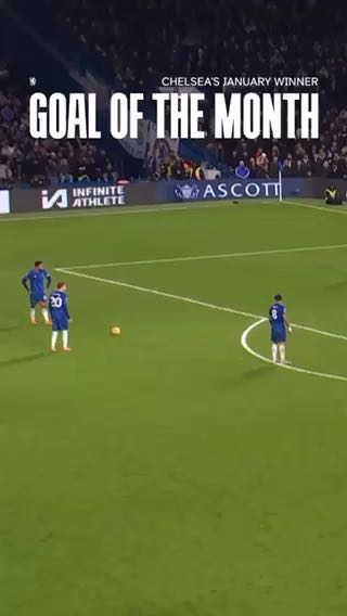 Introducing Chelsea's January Goal of
the Month.