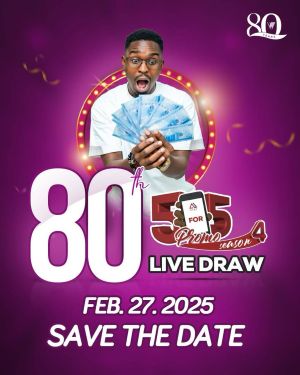 Wema at 80: 80 winners to emerge in 80th daily draw of 5 for 5 promo