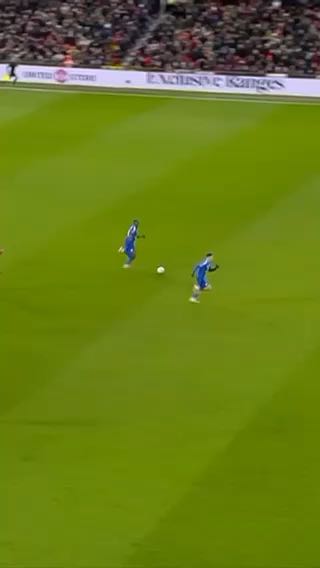  A last-ditch tackle almost as crucial as
