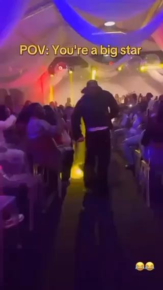  Poco Lee making an entrance at the