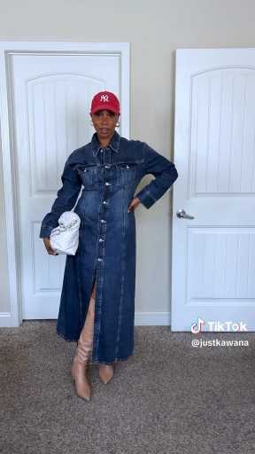 Denim dresses outfit idea 

Cc: Just kwana