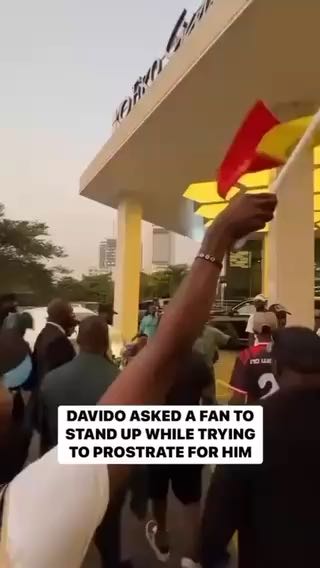  Davido asks fan who tried to prostate