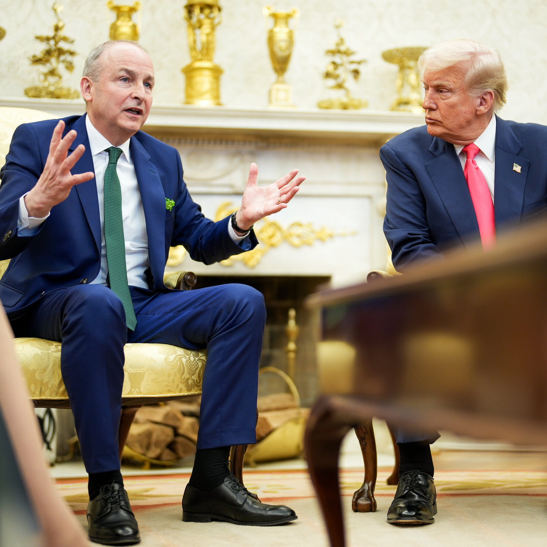 Takeaways From the Irish Leader Michel Martins Visit With Trump