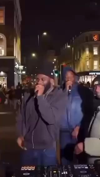  odumodublvck giving the streets of London his