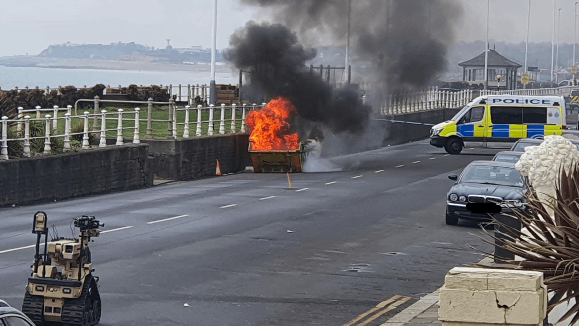 Bomb squad called in to deal with explosive chemicals in St Leonards as Hastings Half Marathon cancelled