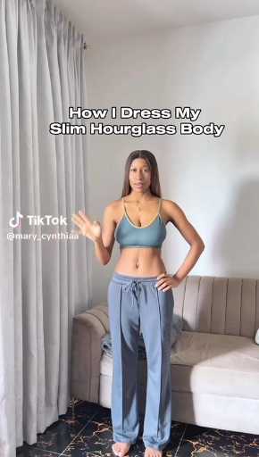 How to dress a slim hourglass body