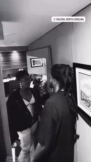  Tems and J Cole at the Dreamville