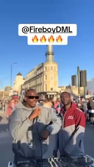  Fireboy flexing his vocal prowess on the
