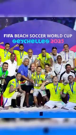 Many congratulations to Brazil
on winning the