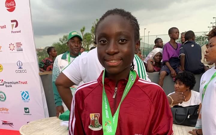 NSF: Oyos 13-year-old swimmer Michelle Ibidapo grabs gold, targets Olympic glory