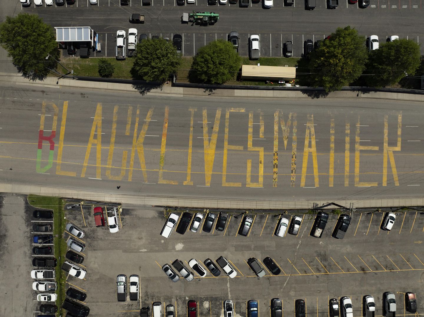 Black Lives Matter street murals stand as an enduring reminder of protests against racism