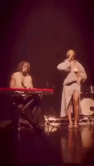  When Ayra Starr & Johnny Drille performed